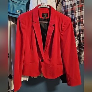 Red blazer